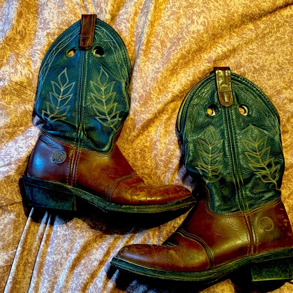 Vintage Double H cowgirl boots size 7